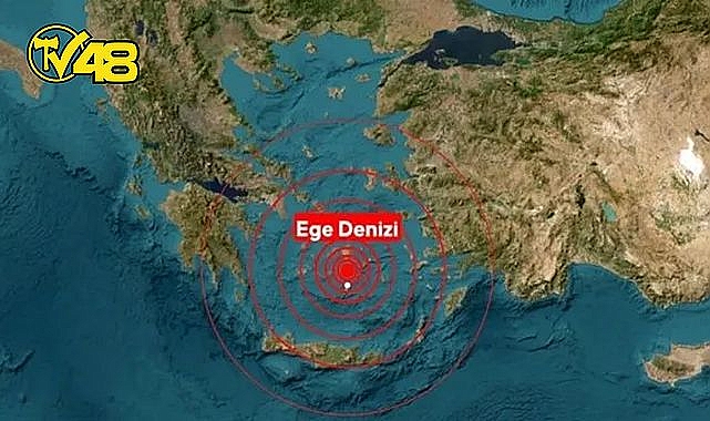 EGE DENİZİ'NDE 2.8 BÜYÜKLÜĞÜNDE DEPREM MEYDANA GELDİ