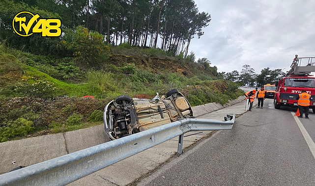 GÖCEK'TE TRAFİK KAZASI: 3 KİŞİ YARALANDI