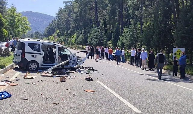 MARMARİS'TE FECİ KAZA: 2 ÖLÜ, 2 YARALI