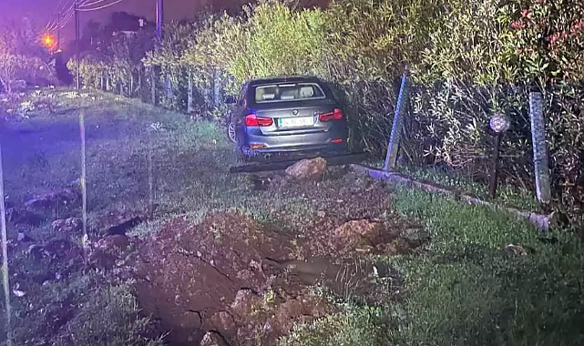 MUĞLA'DA TRAFİK KAZASI: SÜRÜCÜ KAYIP