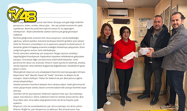 OTİZM FARKINDALIK GÜNÜ'NDE YETKİLİLERE MEKTUPLU SESLENİŞ