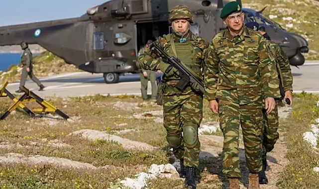 Yunanistan Genelkurmay Başkanı Dimitri'den skandal meydan okuma