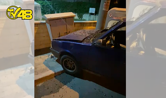 ALKOLLÜ SÜRÜCÜ ELEKTRİK TRAFOSUNA ÇARPTI: 2 YARALI