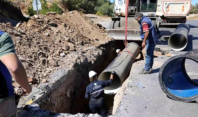 BODRUM'DA İÇME SUYU HATLARI YENİLENİYOR: 1 MİLYAR TL'LİK YATIRIM