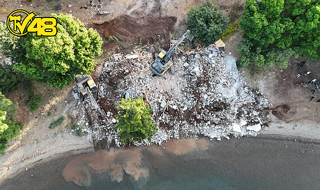DALAMAN'DA KAÇAK TAŞ BİNA YIKIMI: SİYASET GÖLGESİNDE KRİZ