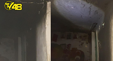 MUM NEREDEYSE BİR EVİ KÜL EDİYORDU: DUMANDAN ETKİLENEN KİŞİ HASTANEYE KALDIRILDI