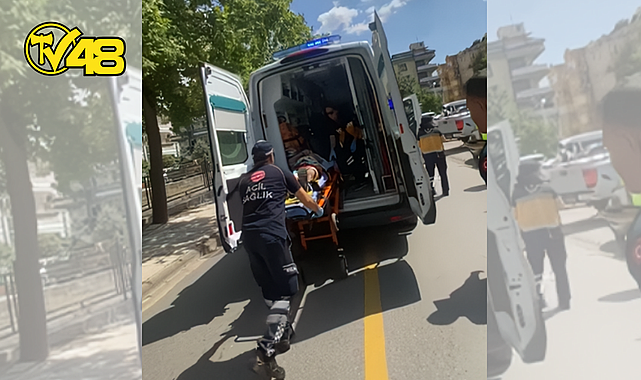 AHMET ÇAVUŞ MAHALLESİ'NDE MOTOSİKLET KAZASI: SÜRÜCÜ YARALANDI