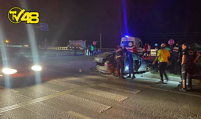 AYDIN'DA İKİ OTOMOBİLİN ÇARPIŞMASI SONUCU 2 KİŞİ HAYATINI KAYBETTİ, 3 KİŞİ YARALANDI.