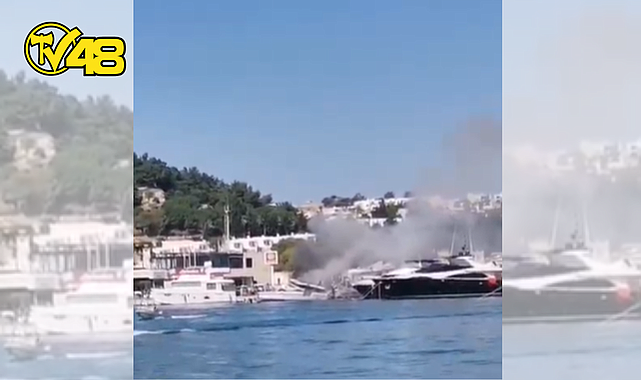BODRUM MİLTA MARİNA’DA YAKIT DOLUMU SIRASINDA PATLAMA