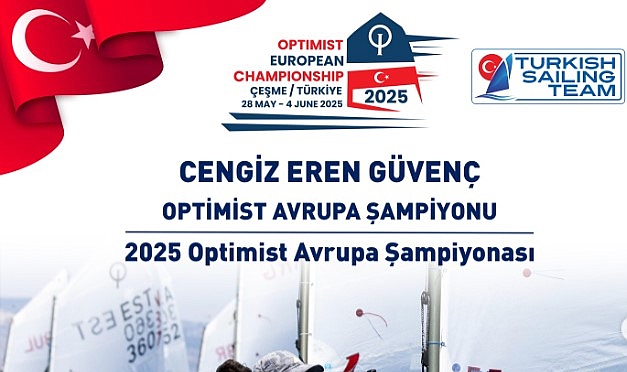 Cengiz Eren Güvenç (Yalıkavak Yelken Spor Kulübü) Avrupa Şampiyonu!