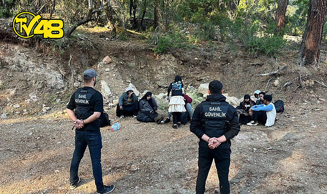 MUĞLA’DA 9 DÜZENSİZ GÖÇMEN YAKALANDI