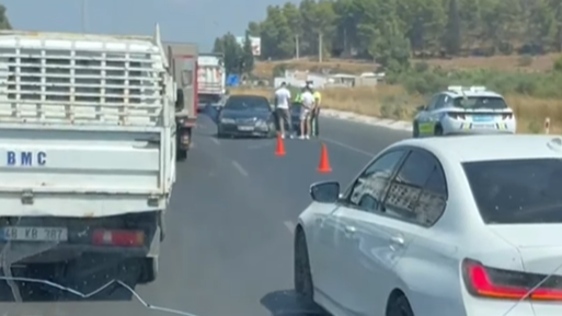 Milas’ta Trafik Kazası Uzun Araç Kuyruklarına Neden Oldu