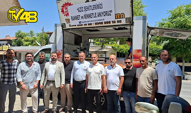 ANAHTAR PARTİ MİLAS İLÇE BAŞKANLIĞI'NDAN ŞEHİTLERİMİZİN ANISINA ANLAMLI ETKİNLİK