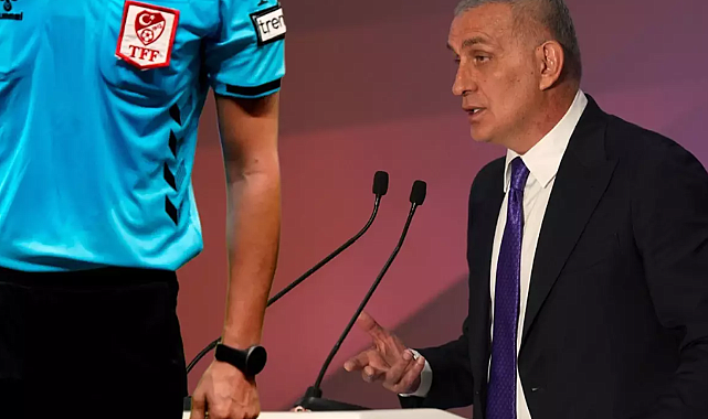 İBRAHİM HACIOSMANOĞLU'NDAN HAKEMLERE SERT MESAJ: BİZİMLE YÜRÜMEYECEKLER