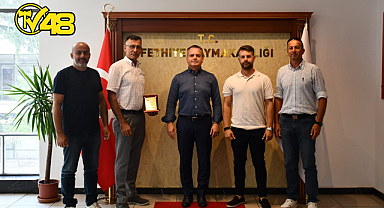 TURİZM KONUTU İŞLETMECİLERİ DERNEĞİ’NDEN KAYMAKAM AKKAYA’YA ZİYARET