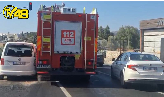 YALIKAVAK'TA İTFAİYE ARACI KAZAYA KARIŞTI: FRENLER TUTMADI, FACİA UCUZ ATLATILDI