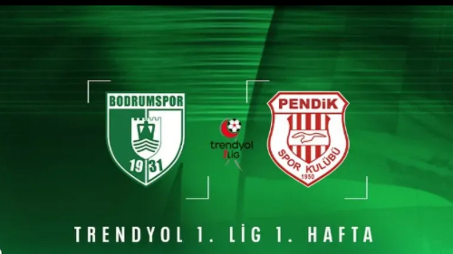 Bodrum FK, Pendikspor’u Ağırlıyor