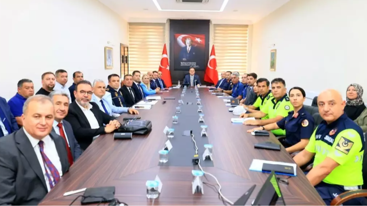 Muğla'da Okul Güvenliği Toplantısı Yapıldı