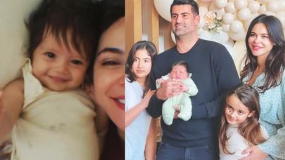 Zeynep Demirel'den Minik Kızı Yasmin İle Yeni Kare
