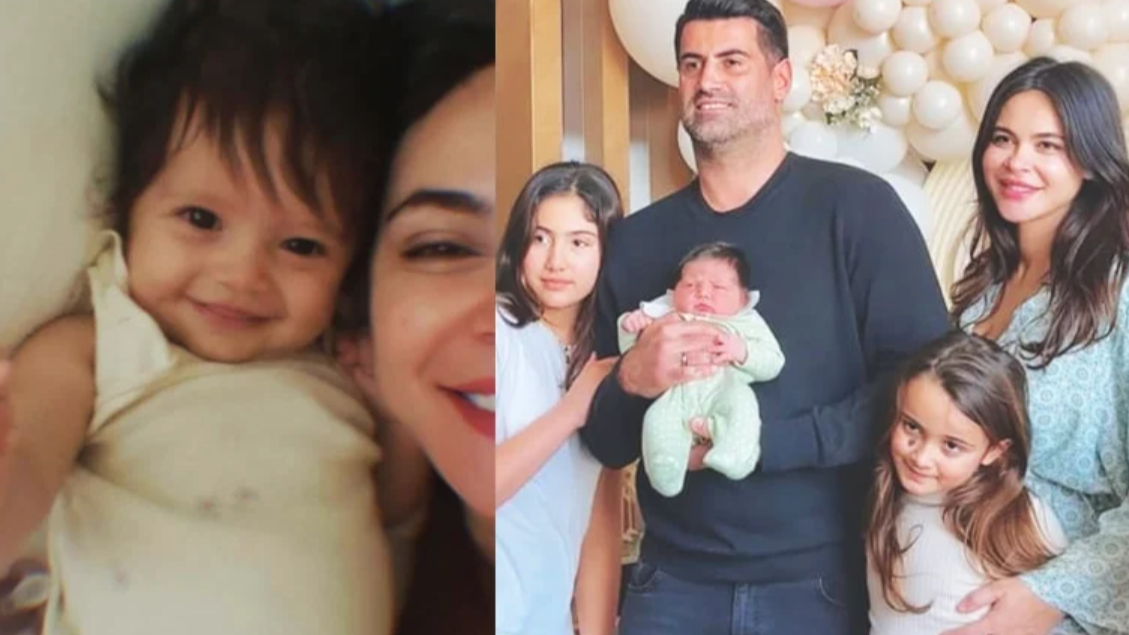 Zeynep Demirel'den Minik Kızı Yasmin İle Yeni Kare