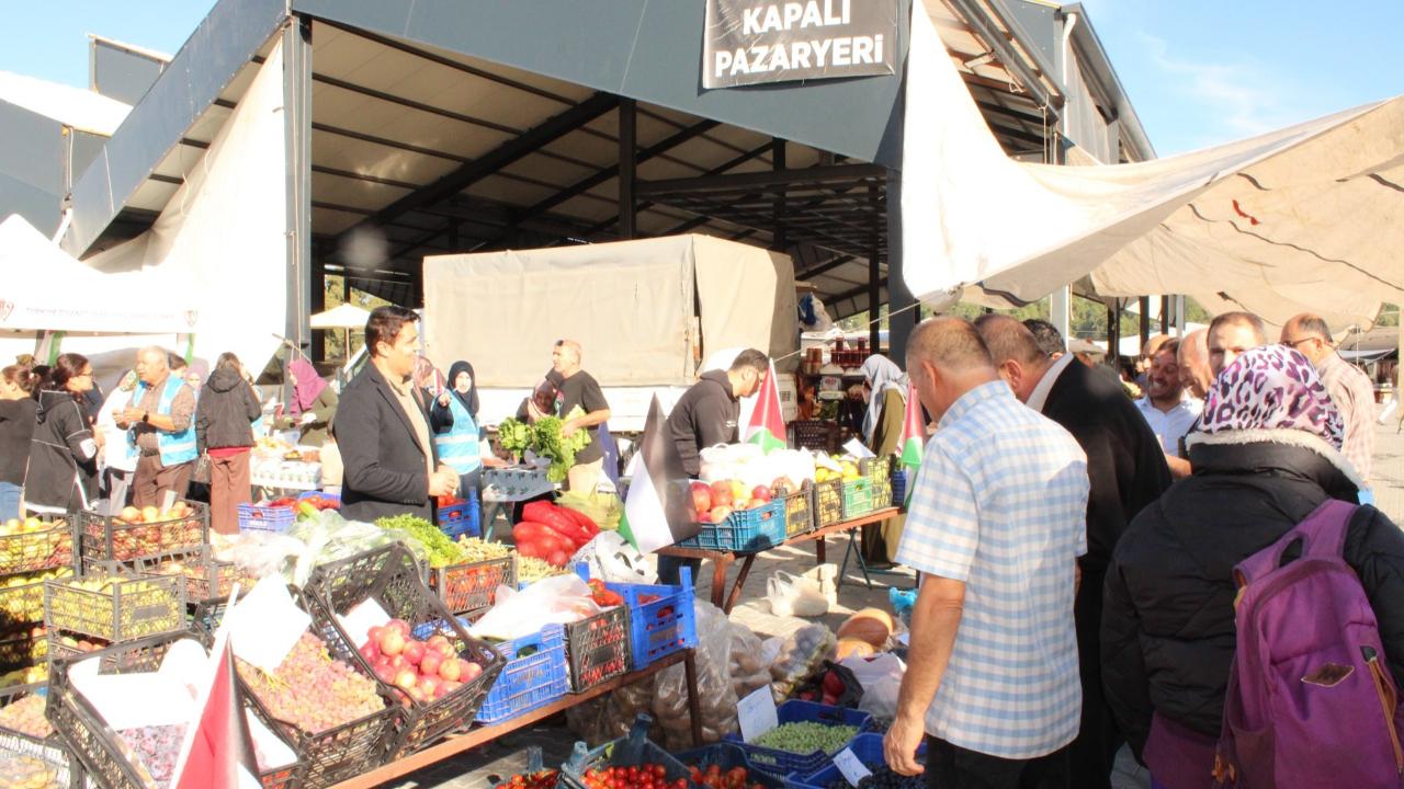 SEYDİKEMER' DE FİLİSTİN İÇİN ANLAMLI KERMES