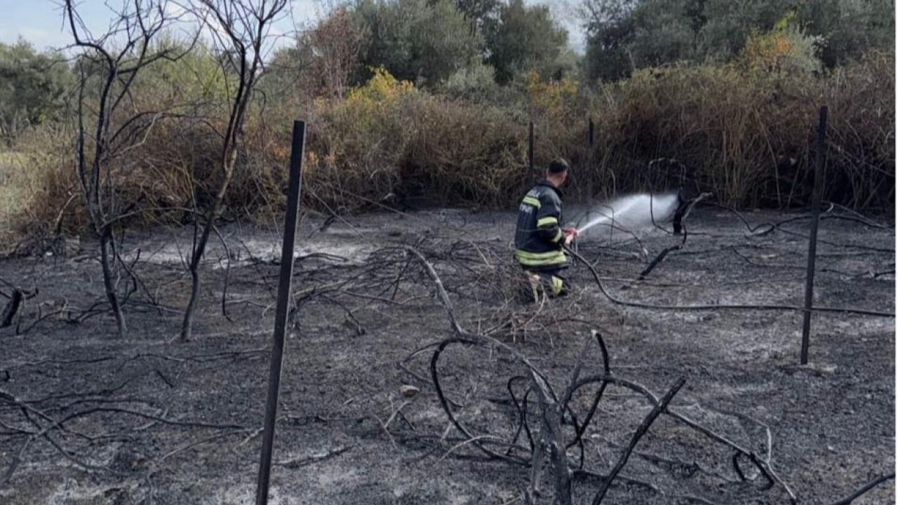 Yatağan Bozüyük Mahallesi'nde Temizlik Ateşi Korkuttu