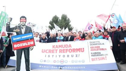 Memur-Sen’den Hazine Önünde Sert Tepki