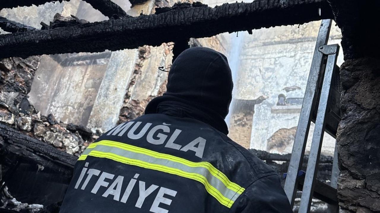 Fethiye’de ev yangınında 85 yaşındaki kadın hayatını kaybetti