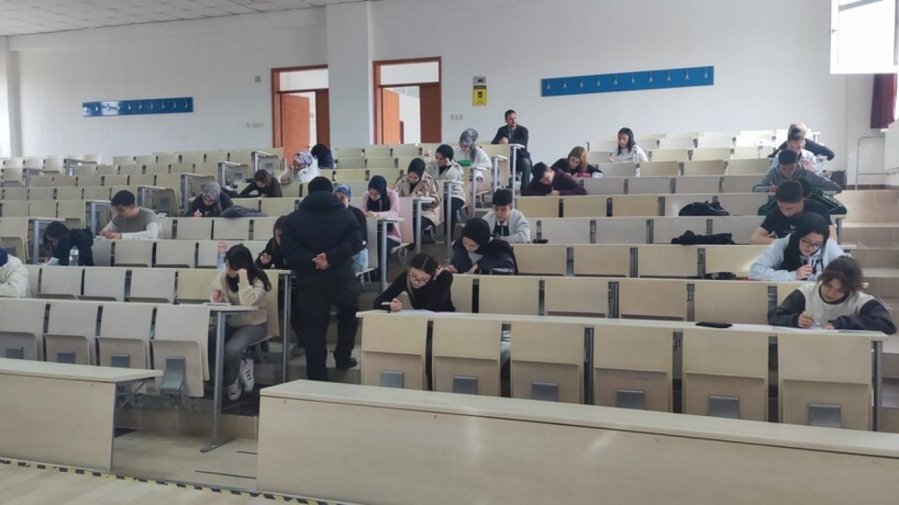 Hisarcık MYO’da lise öğrencilerine yönelik süreç odaklı değerlendirme sınavı