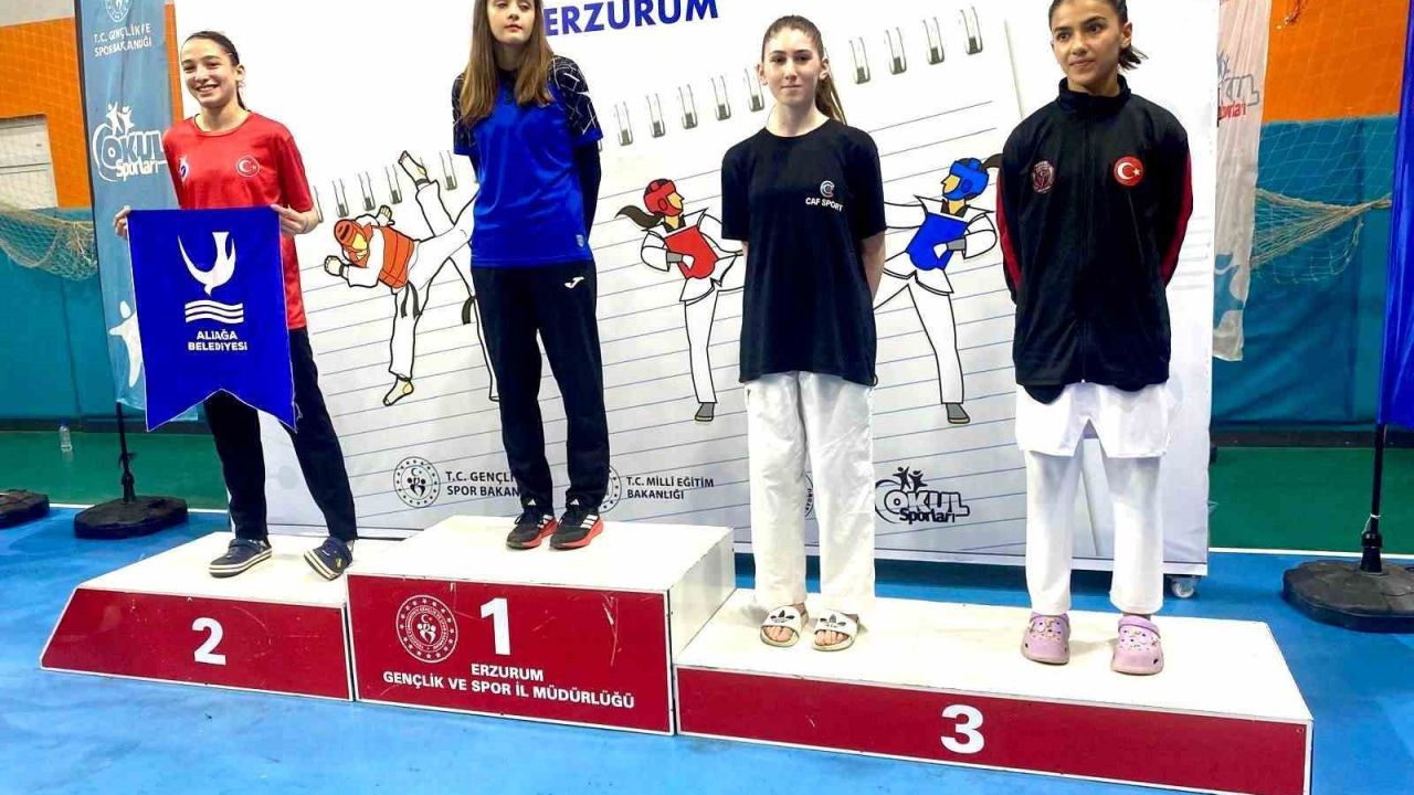 AGM Spor Kulübü’nden taekwondoda Türkiye derecesi