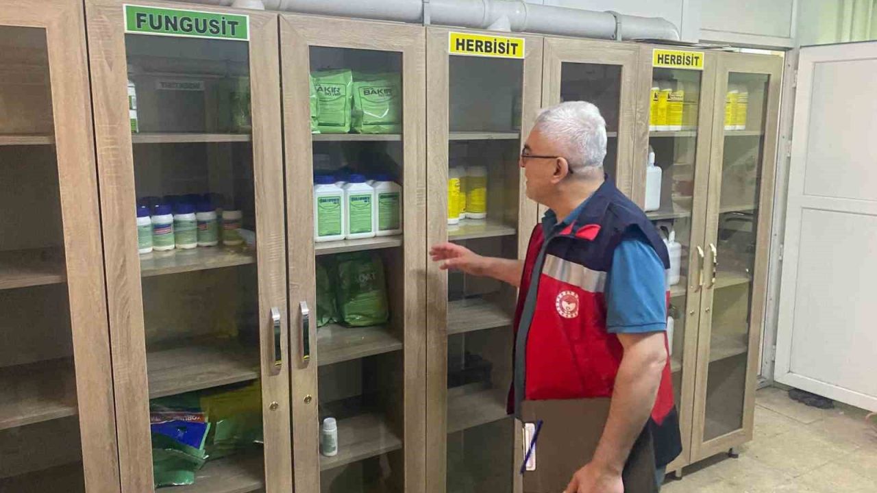 Gediz’de bitki koruma ürünleri bayilerine yönelik denetim