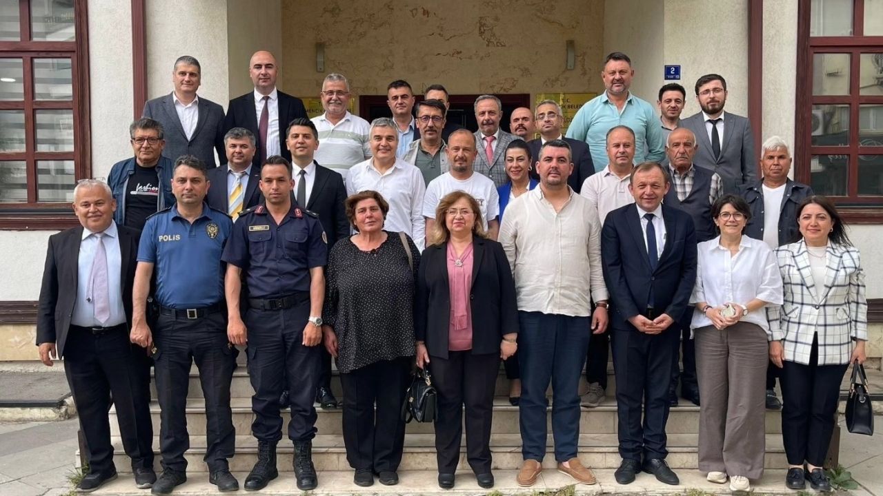 Germencik’te protokol ve vatandaşlar bayramlaşma programında buluştu
