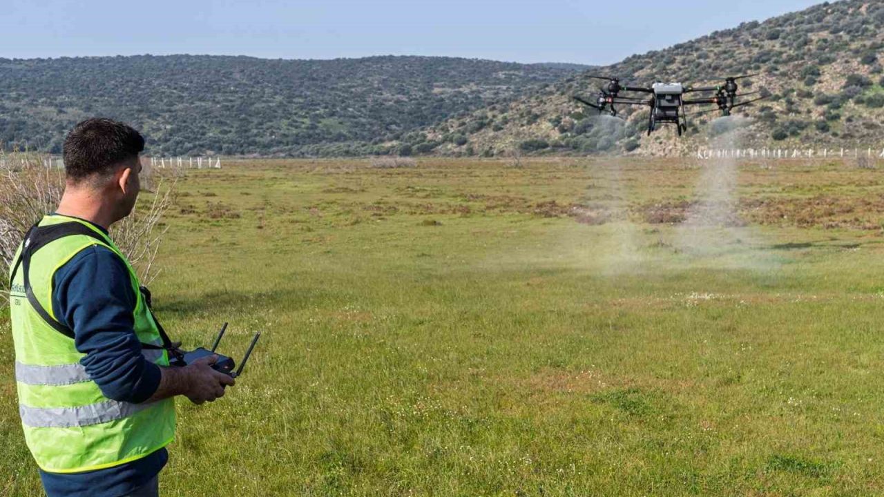 İzmir’de kurban pazarlarında ’organik’ ve ’dron’lu ilaçlama