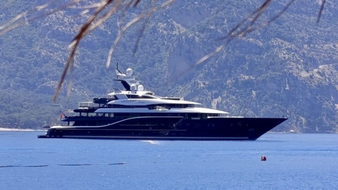 150 milyon dolarlık yüzen saray Bodrum’da