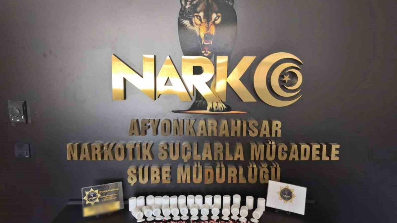 Afyonkarahisar’da uyuşturucu operasyonu: 1 şüpheli
