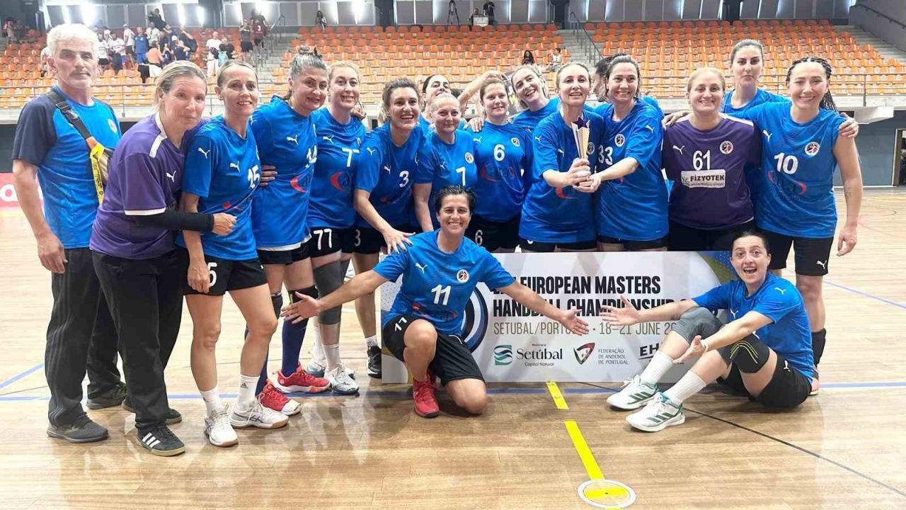 Aliağa Veteran Hentbol Takımı, Avrupa 4.’sü oldu