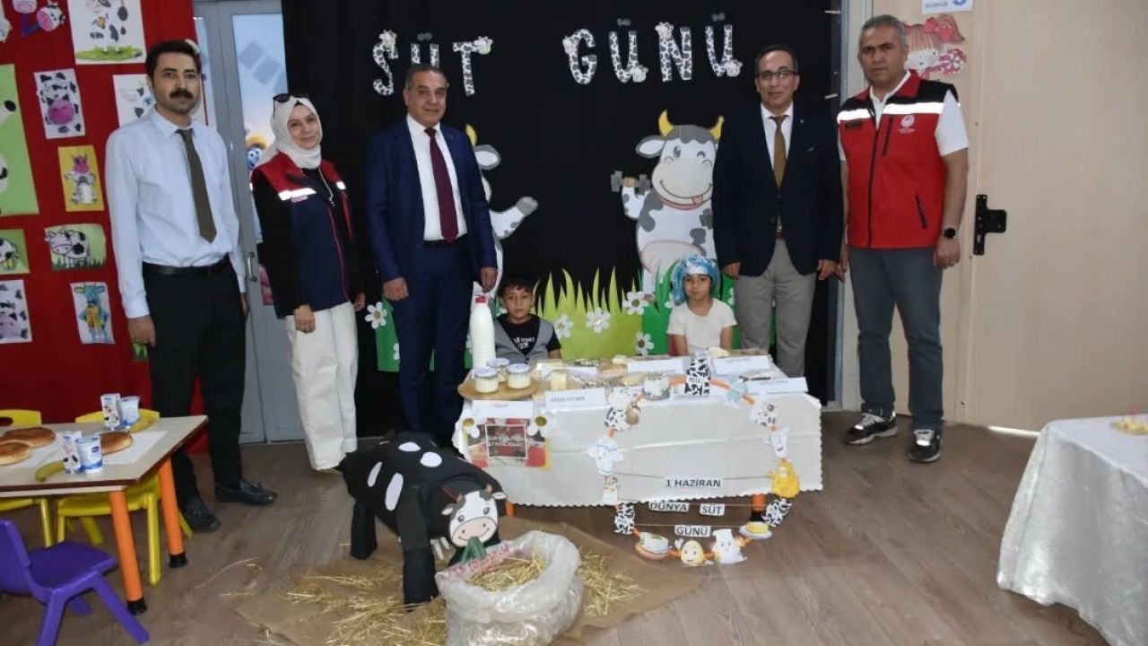 Aydın’da miniklere süt tüketiminin önemi anlatıldı