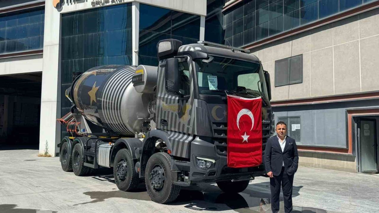 Aydınlı işadamından Solo Türk’e beton mikserli teşekkür