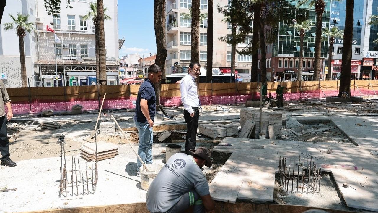 Başkan Çavuşoğlu’ndan Candoğan Parkı’na yerinde inceleme
