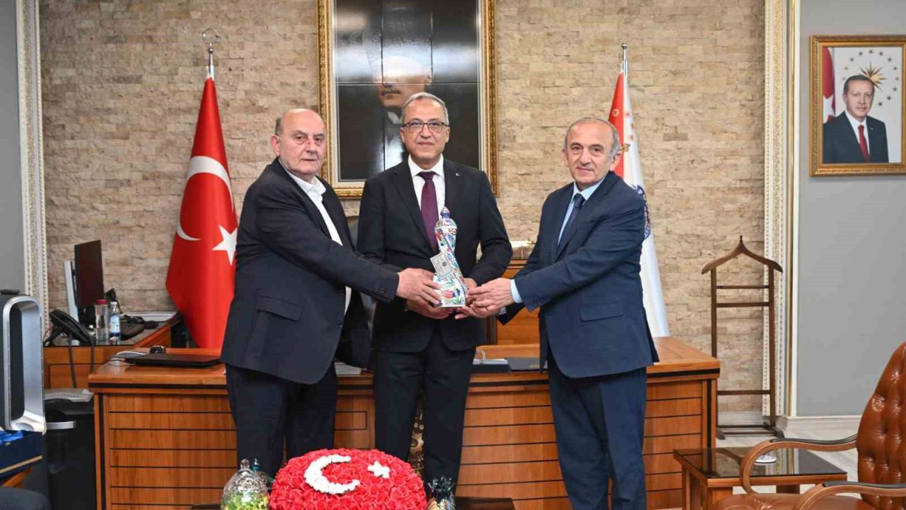 Başkan Yılmaz, İl Emniyet Müdürü Karayel ile fikir alışveriş