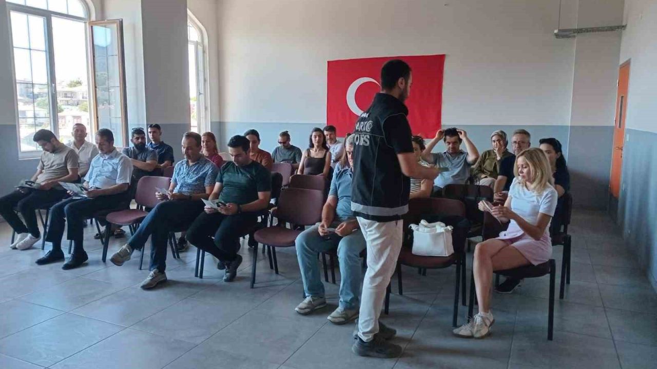 Datça’da uyuşturucuyla mücadele ve işaret dili alanında farkındalık çalışmaları