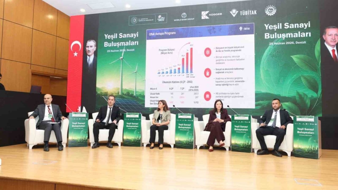 Denizli Organize Sanayi Bölgesi ’Yeşil Sanayi Buluşmaları’na ev sahipliği yaptı
