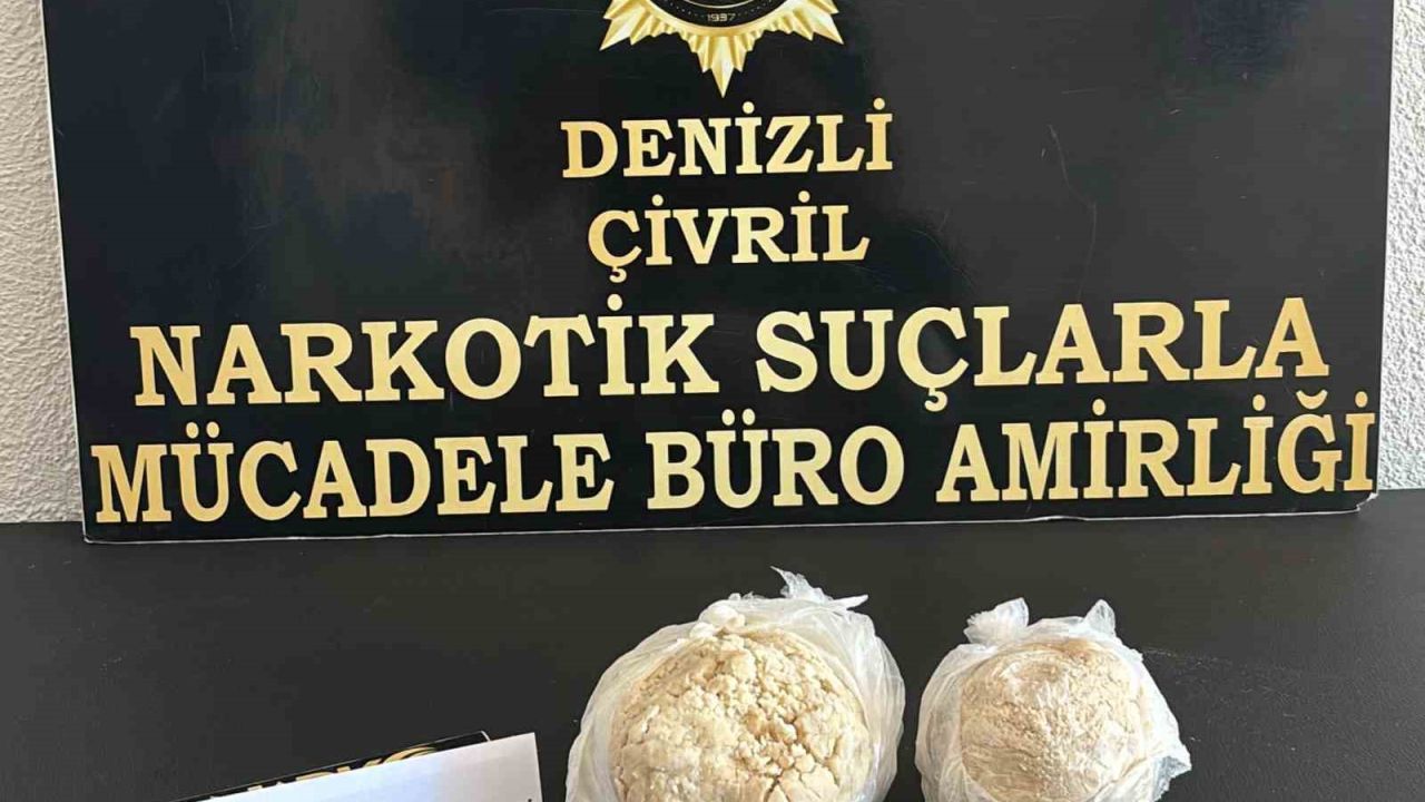 Denizli’de 1 milyon kullanımlık uyuşturucu madde ele geçiril