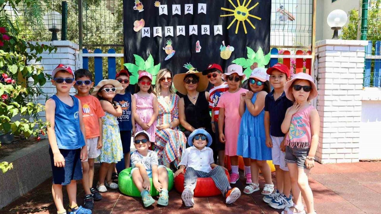 Didim’deki kreş ve gündüz bakımevinde yaz coşkusu
