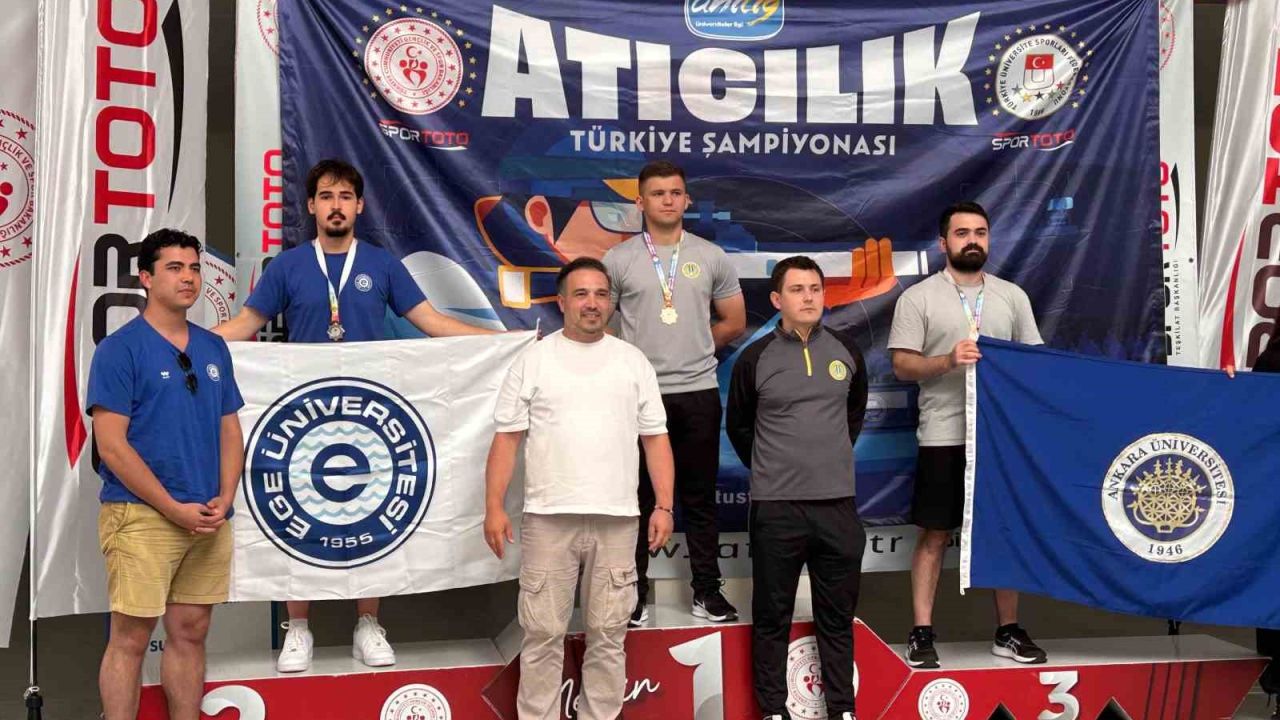 Egeli sporcu Adnan Efe Uçar, Türkiye ikincisi oldu