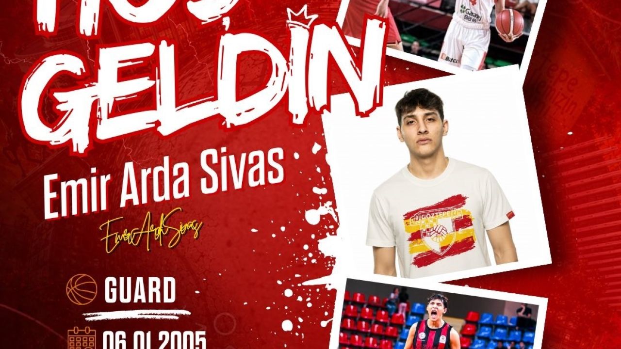Göztepe Basketbol, Emir Arda’yı kadrosuna kattı