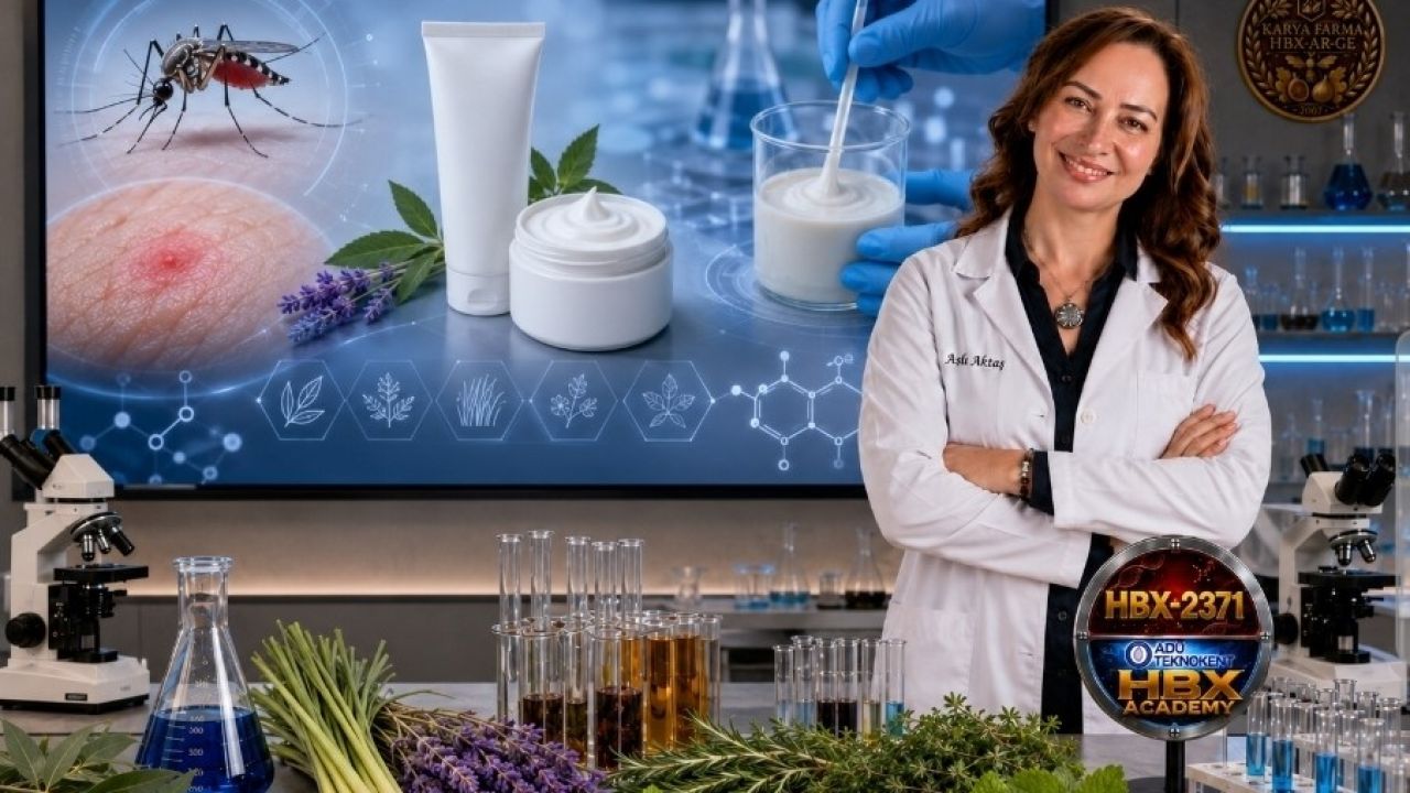 HBX Academy, aromatik bitkilerden sivrisineksavar krem formu geliştiriyor