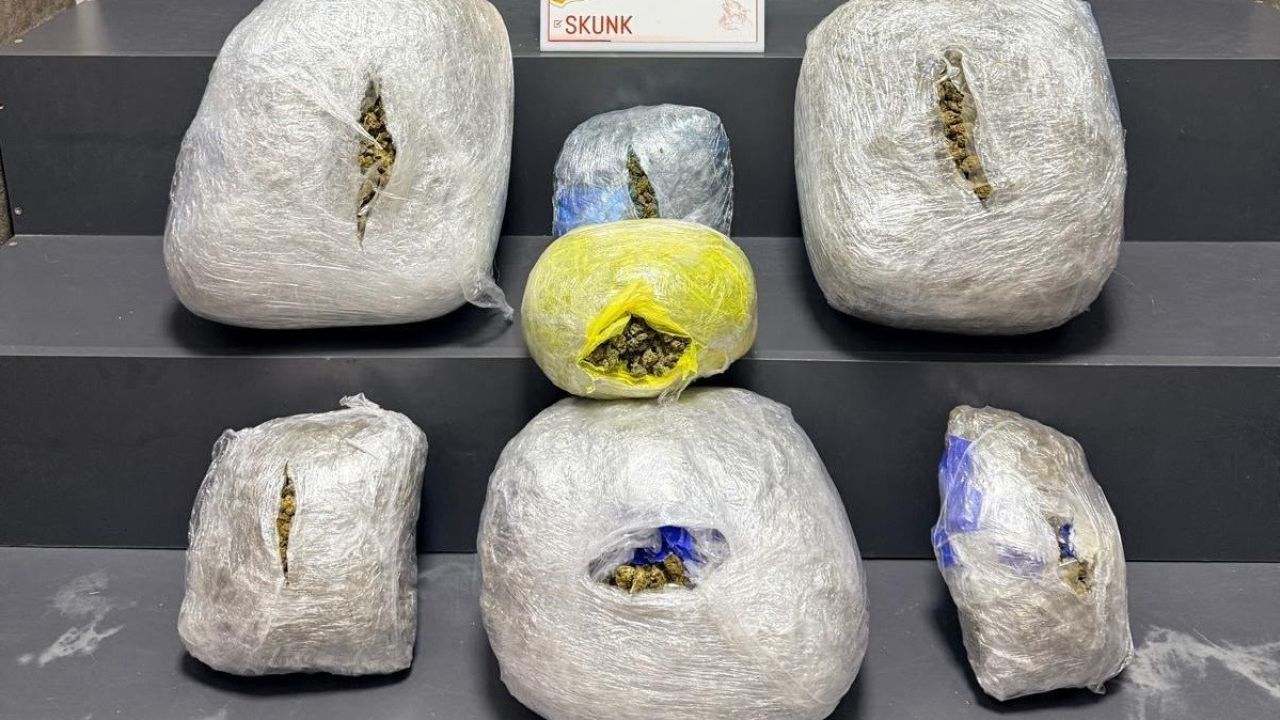 İzmir’de şüpheli araçtan 15 kilo zehir çıktı