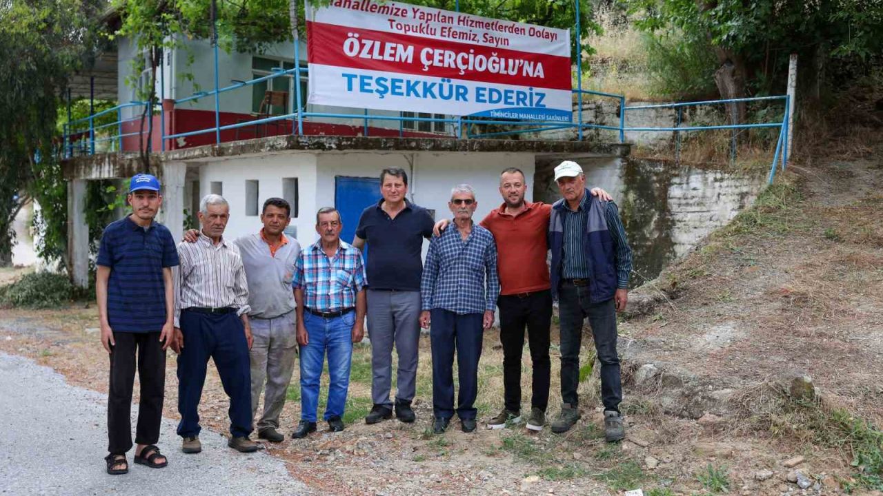 Koçarlılı muhtarlar: "Başkan Çerçioğlu hizmeti ayağımıza get