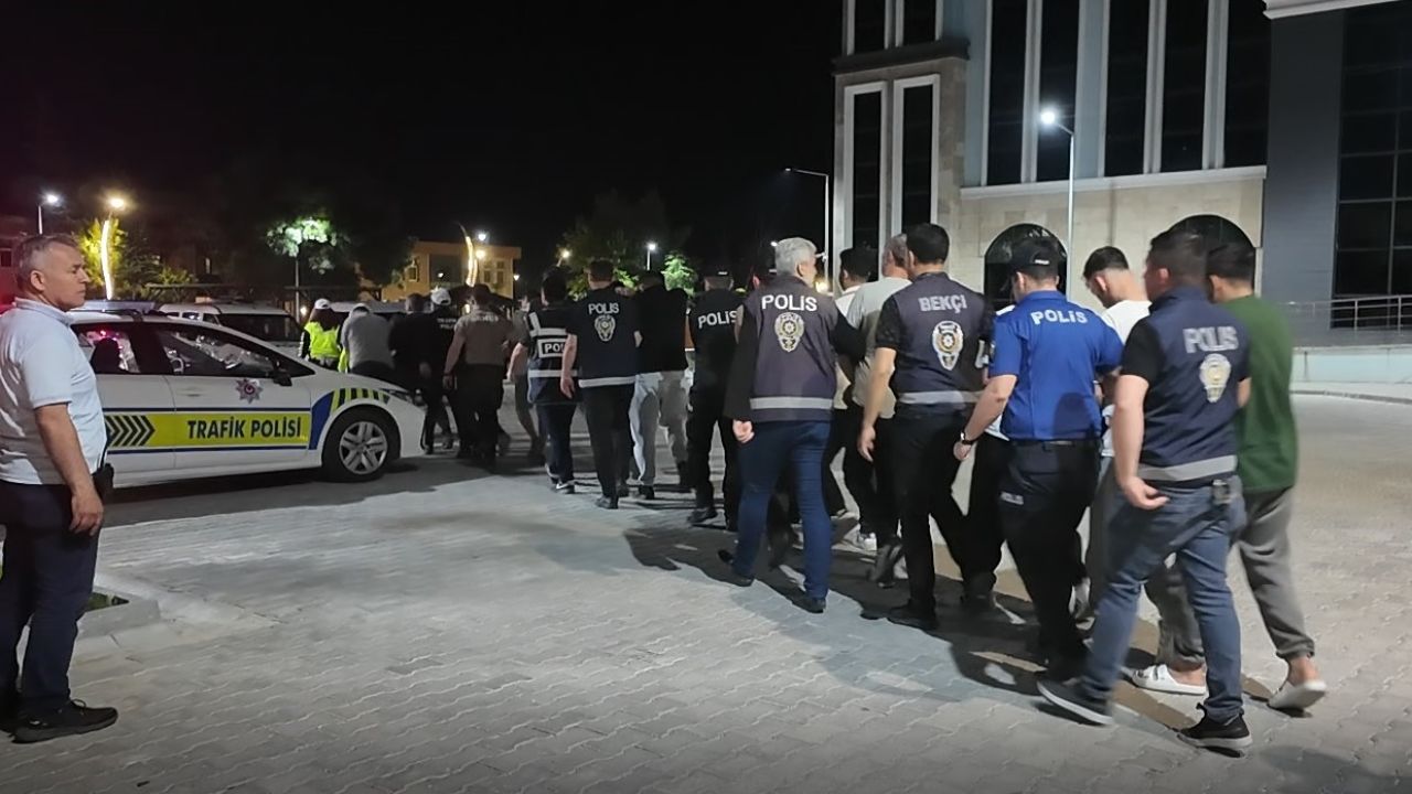 Kütahya’da torbacılara şafak baskını: 28 gözaltı